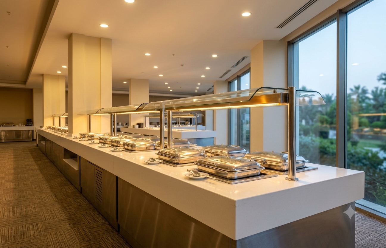 Otel Açık Büfe Tezgahı - Antalya