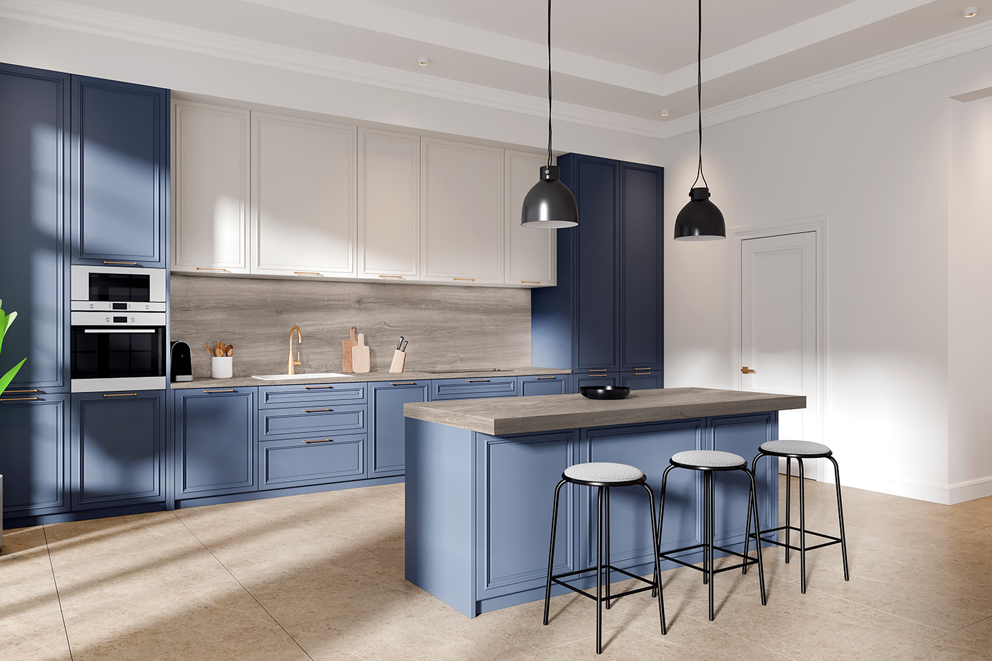 Silva Wood Grey görsel 2