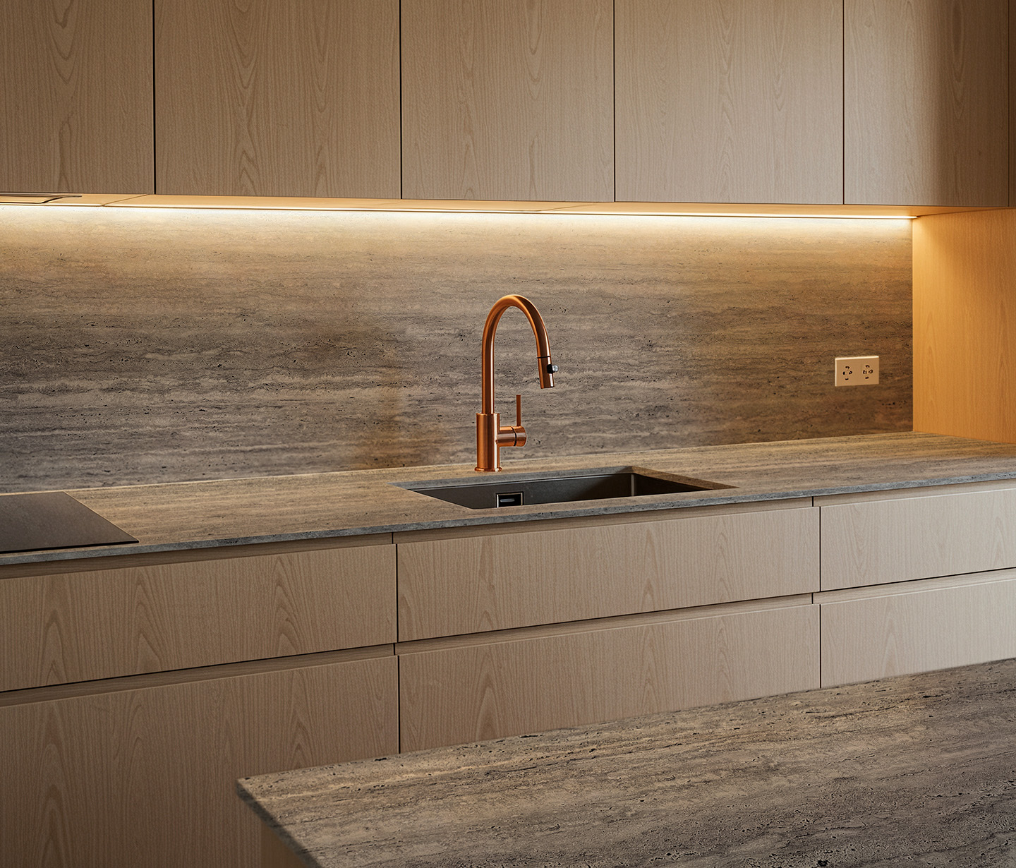 Silver Travertine görsel 2